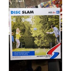 DISC SLAM, Yard Game By SPORTCRAFT, New In Open Box. Discover Golf, Party Sport